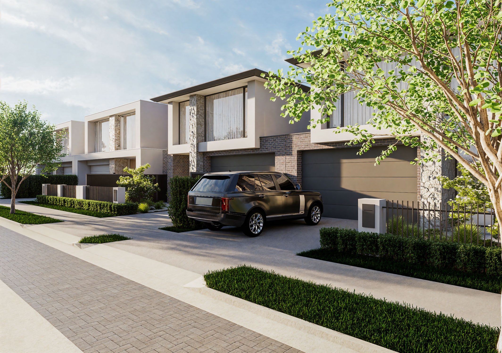 Tranquil streetscape 01