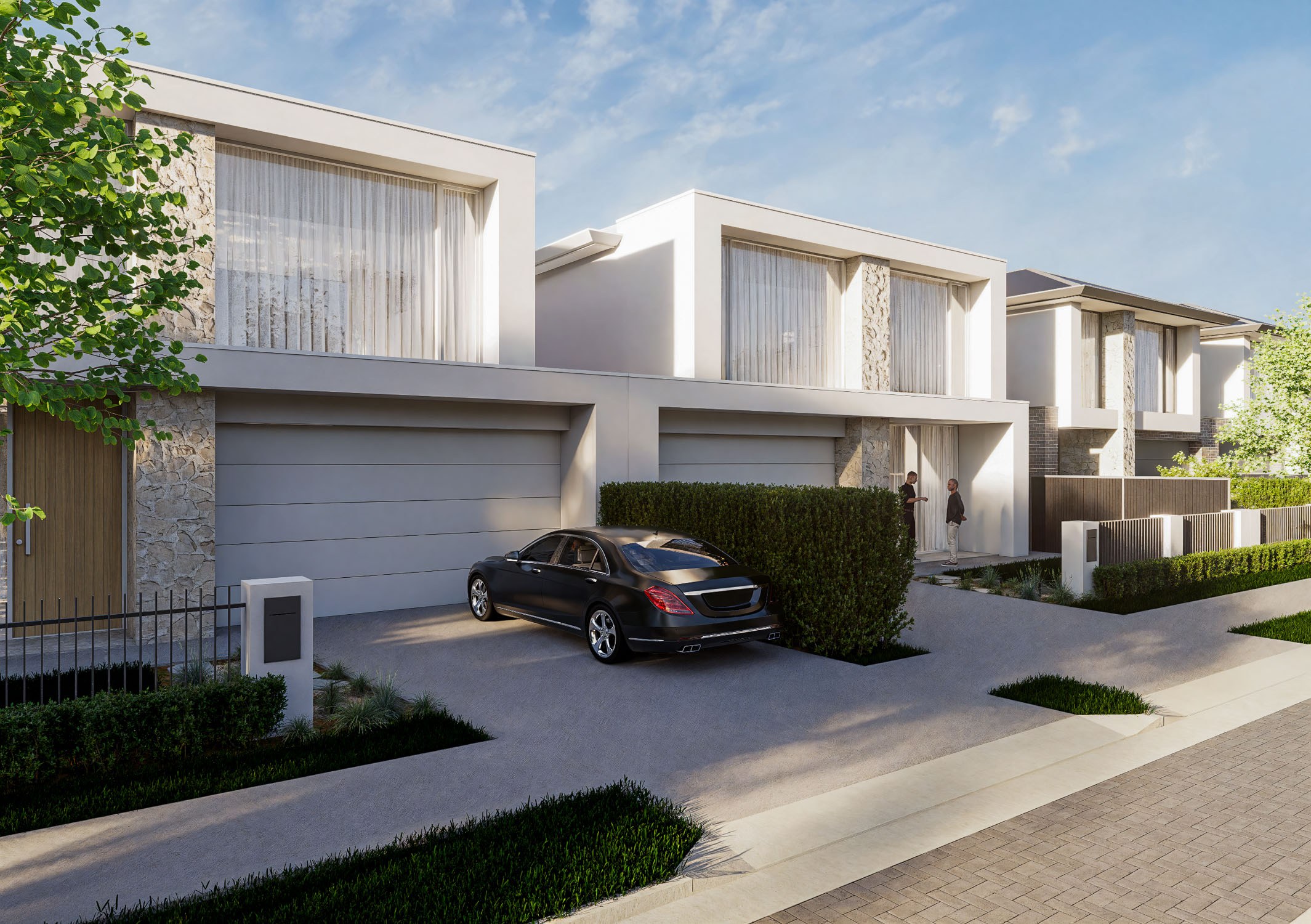 Tranquil streetscape 03